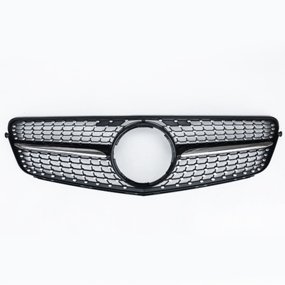 Factory Outlet Chrome ABS Mesh Grill Swift Car Auto Body Protector GRILL Parts For BENZ C CLASS W204