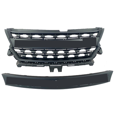 ABS New Front Matte-Black Mesh Grille Fit for 2016 2017 2018 Chevrolet S10