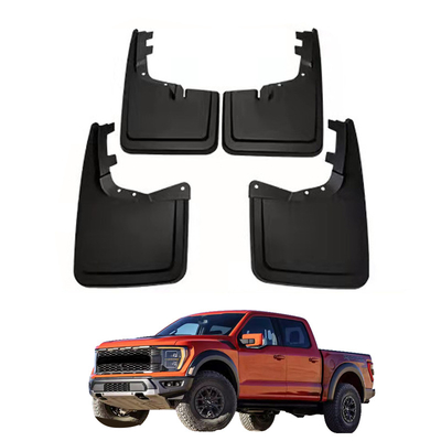Factory-direct Dongsui car accessories body parts pp splash guards fender flares fender mud flaps for 2021 ford f150 A style fender